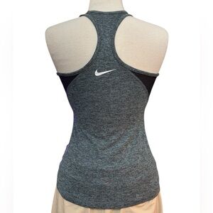 Nike Dri-Fit Women's Gray Racerback Athletic Tank Top | Size S
